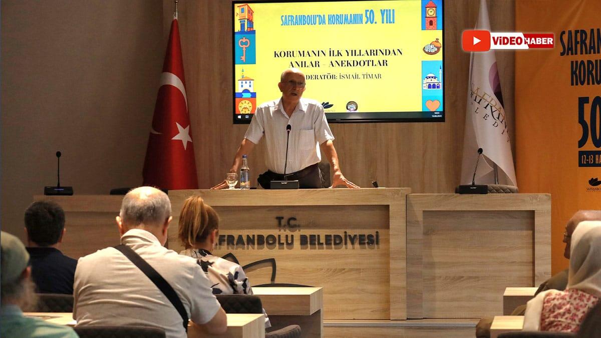 SAFRANBOLU’DA KORUMANIN 50. YILI ANILARLA KUTLANDI