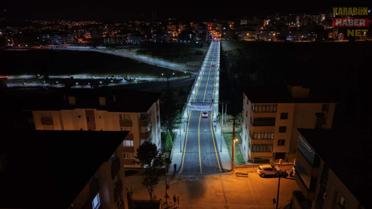 KARABÜK’TE KANYON KÖPRÜ BÜYÜK BAKIMIN ARDINDAN TRAFİĞE AÇILDI