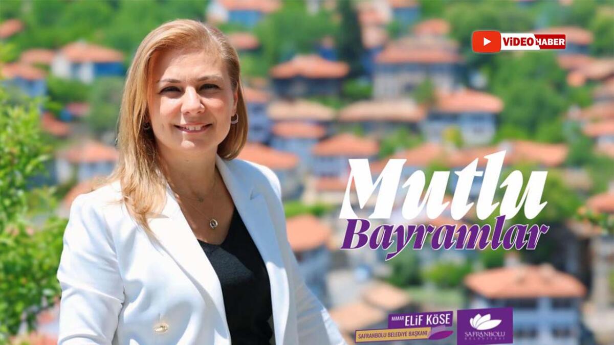 BAŞKAN ELİF KÖSE’DEN BAYRAM MESAJI: HUZUR, NEŞE, BEREKET