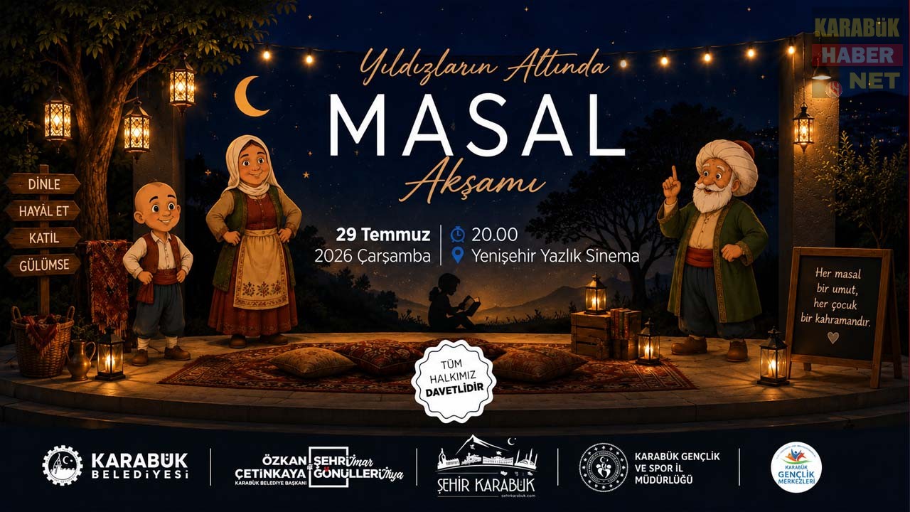YENİŞEHİR YAZLIK SİNEMA’DA ÇOCUKLAR İÇİN MASAL AKŞAMI