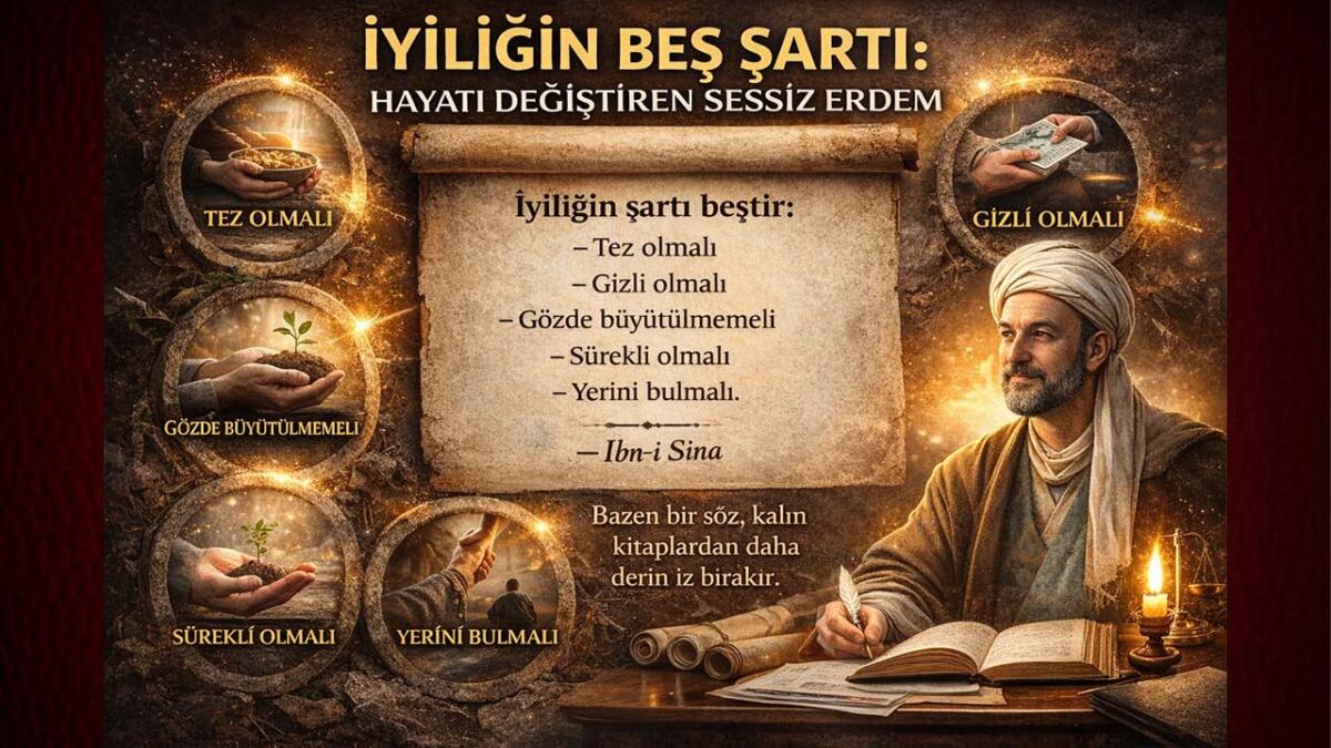 İYİLİĞİN BEŞ ŞARTI: HAYATI DEĞİŞTİREN SESSİZ ERDEM